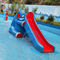 象は小型プールのスライドのカスタマイズされた屋外の商業プールのスライドを形づけた